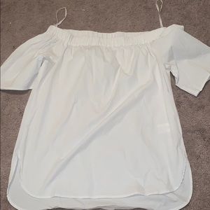 Michael Kors Off the Shoulder Shirt